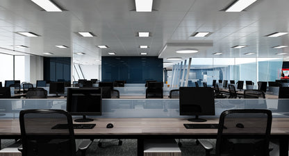 Full Office Interior 3D Model
