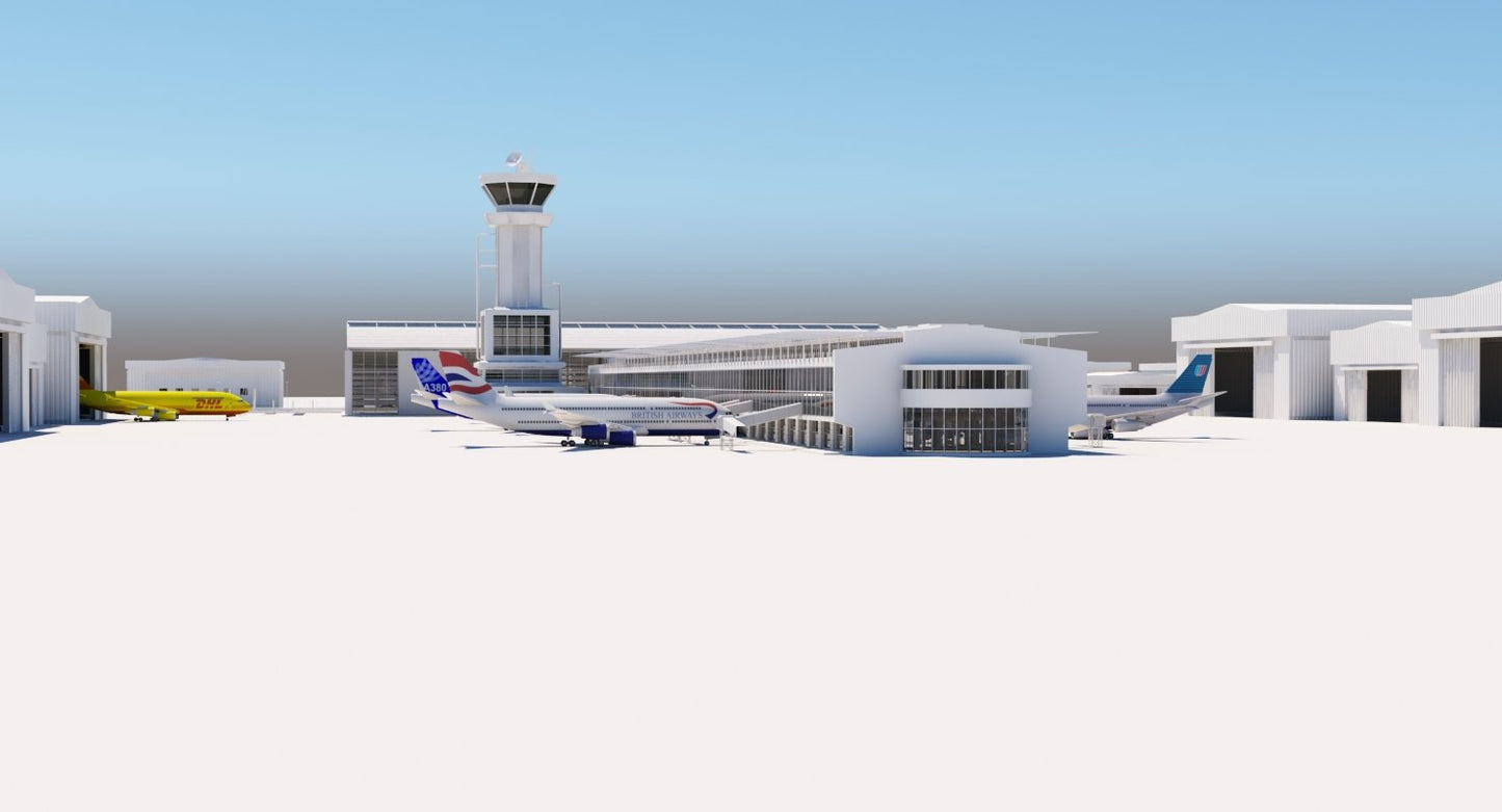 Airport Buildings Layout