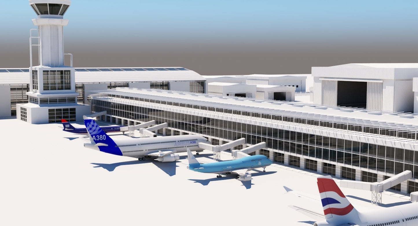 Airport Buildings Layout