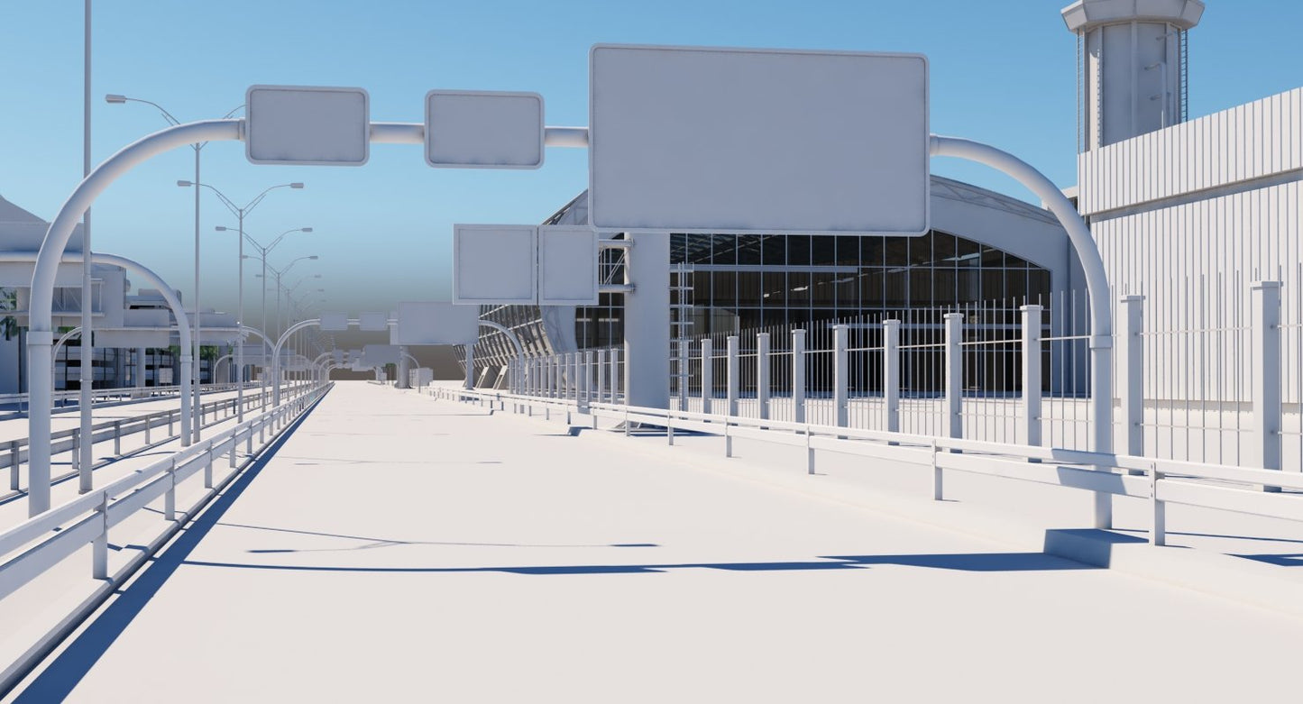 Airport Buildings Layout