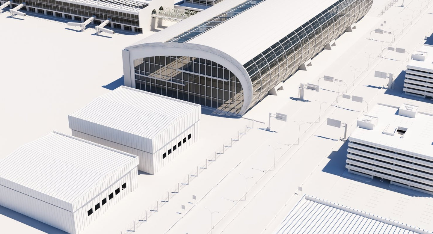 Airport Buildings Layout