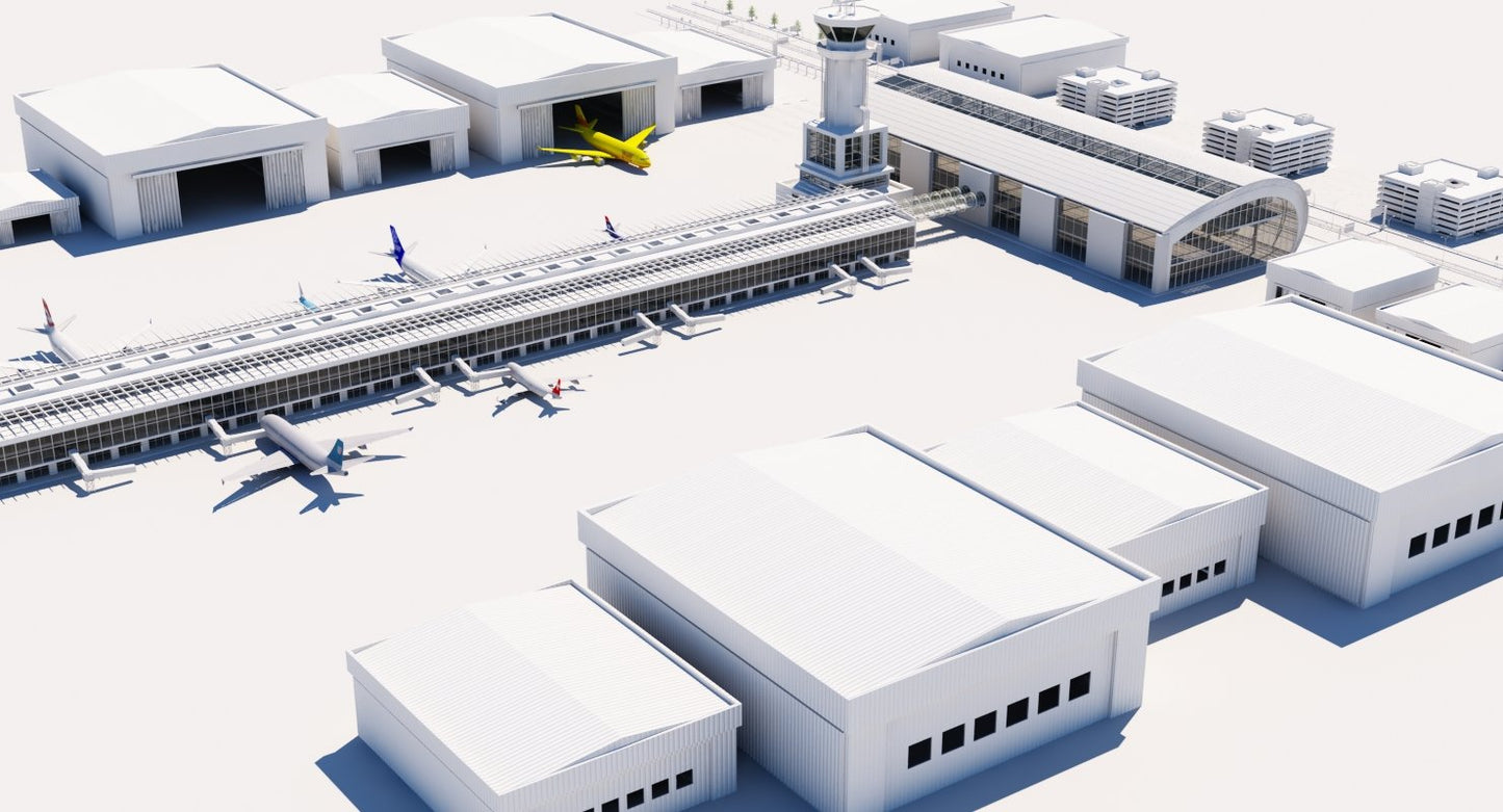 Airport Buildings Layout