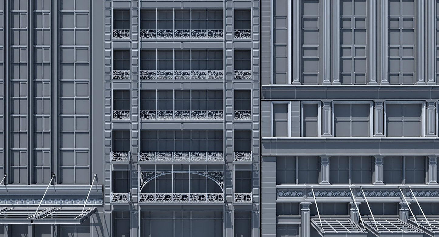 Commercial Building Facade 15