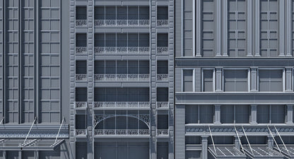 Commercial Building Facade 15