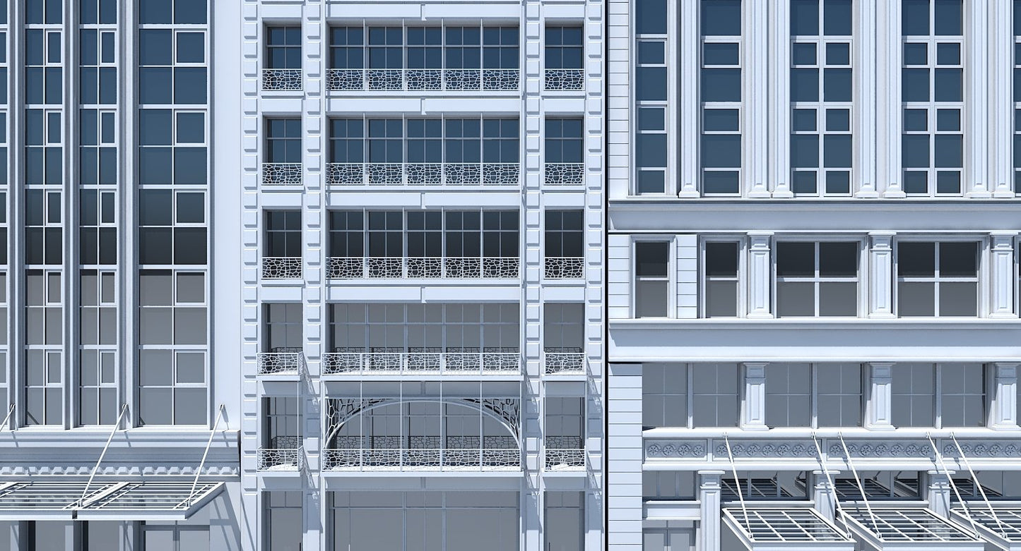 Commercial Building Facade 15