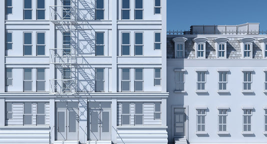 Commercial Building Facade 02