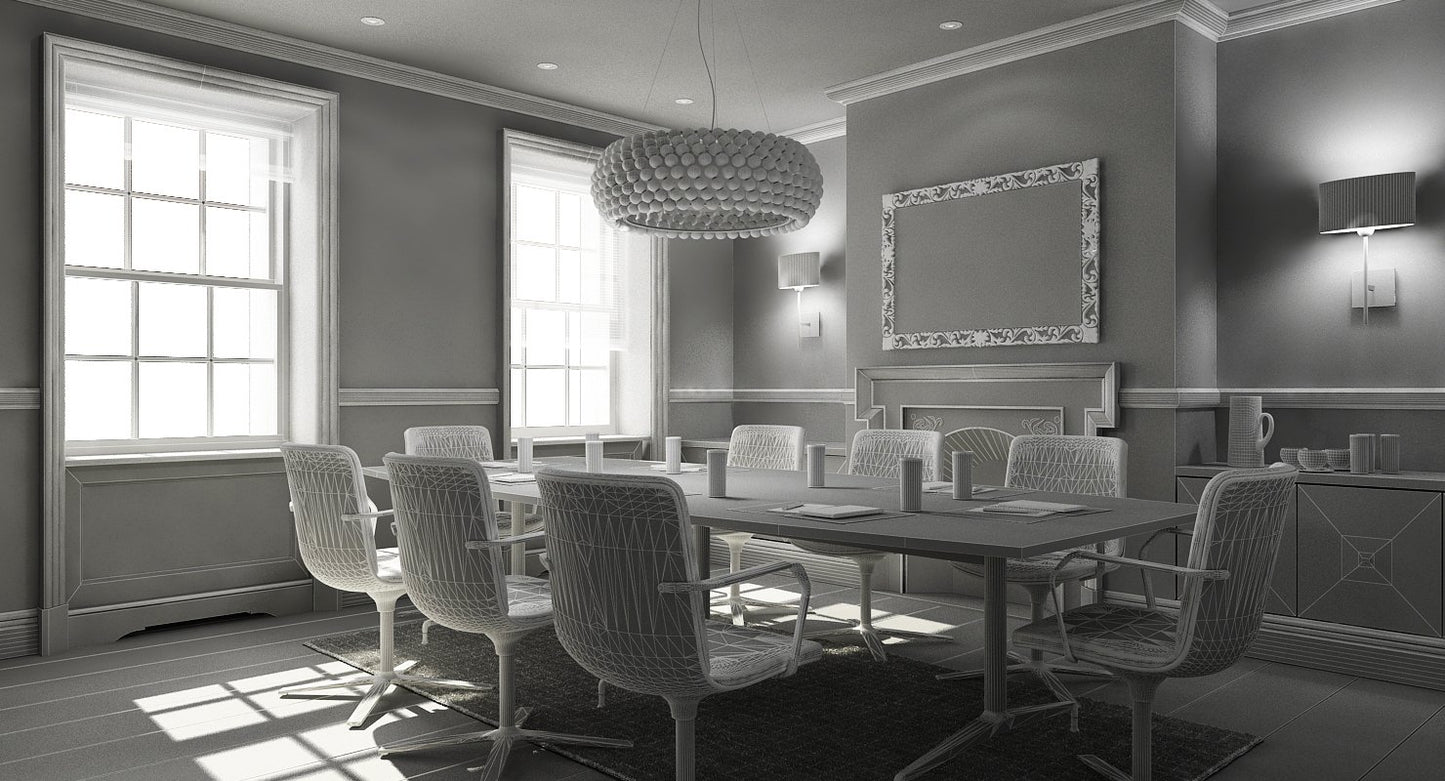 Classic Boardroom Interior