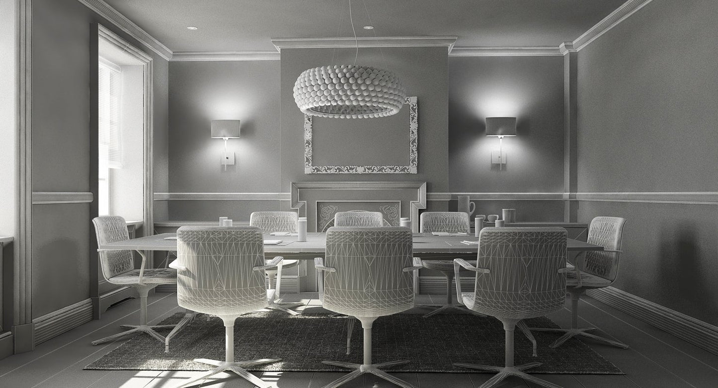 Classic Boardroom Interior