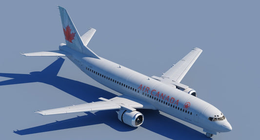 737 400 Air Canada 3D model