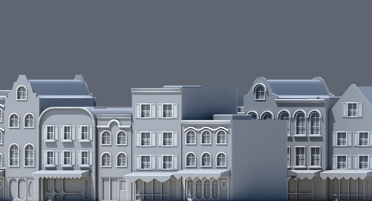 Cartoon Buildings
