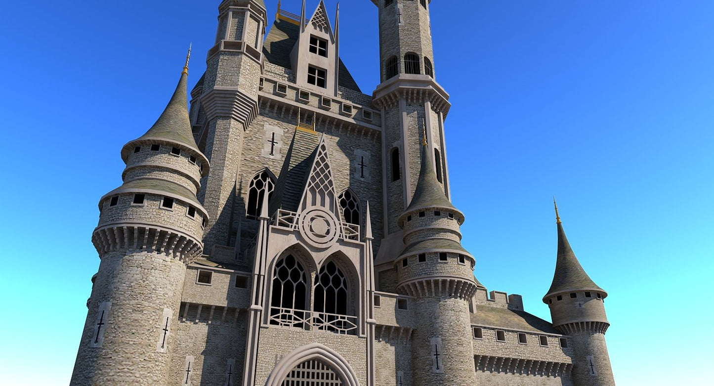 Castle 3D Model