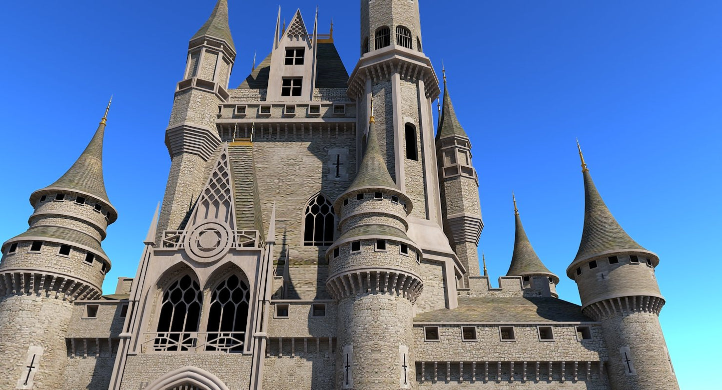 Castle 3D Model