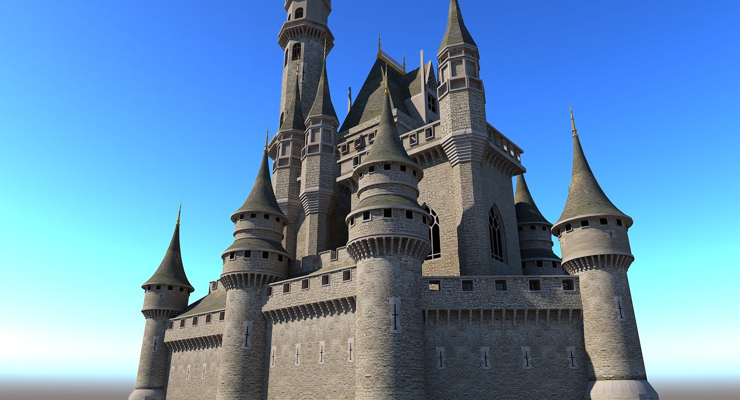 Castle 3D Model