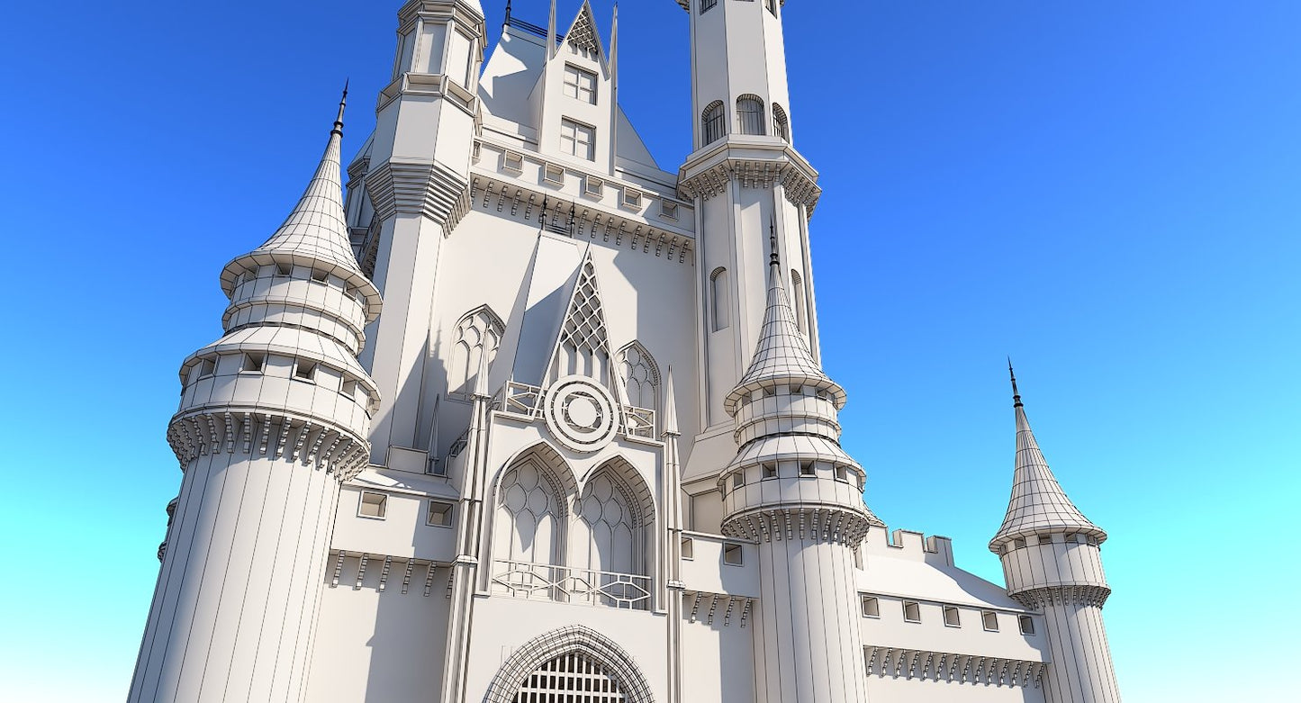 Castle 3D Model