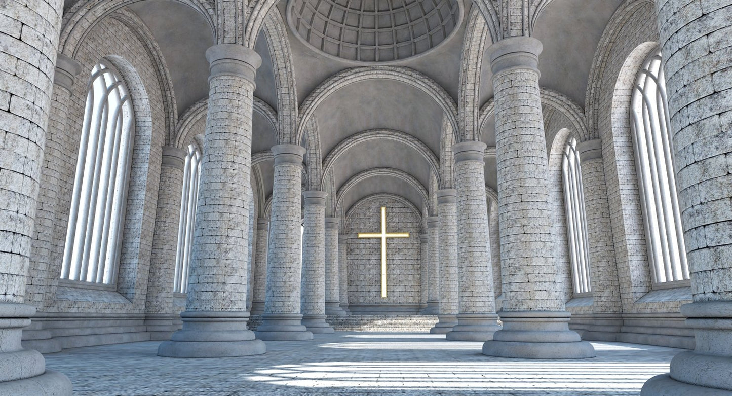 Cathedral Interior 1 3D MODEL