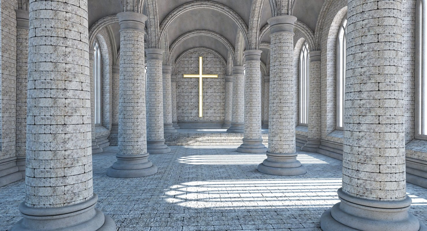 Cathedral Interior 1 3D MODEL