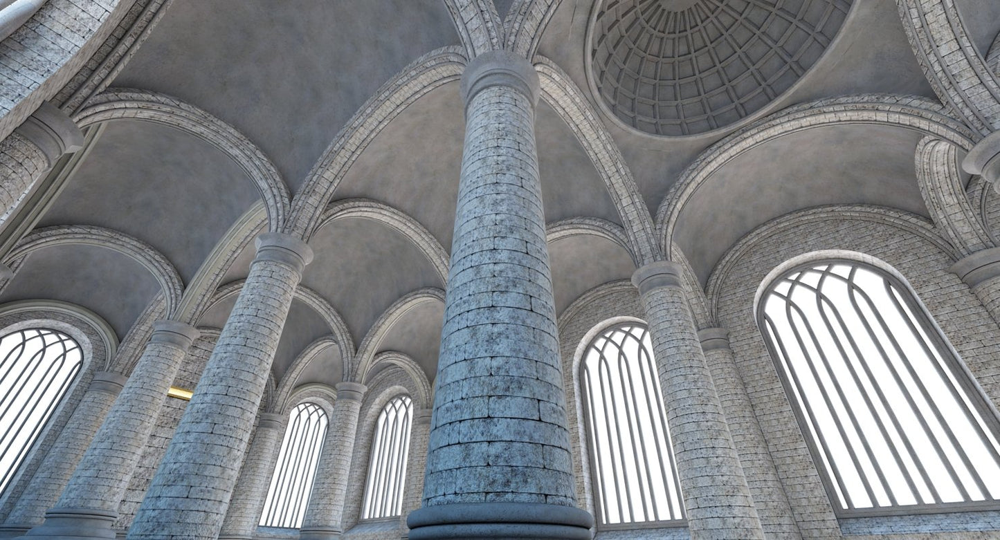 Cathedral Interior 1 3D MODEL