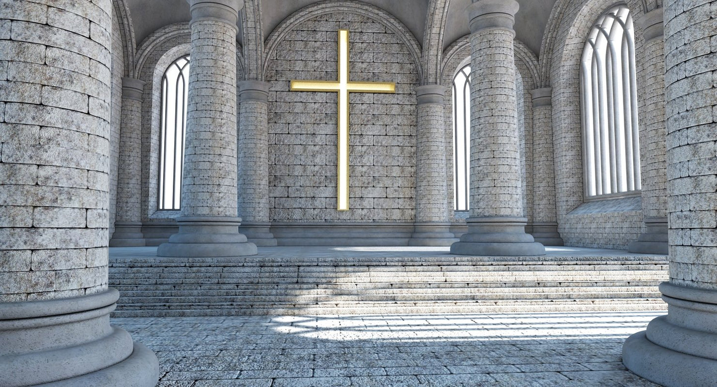 Cathedral Interior 1 3D MODEL