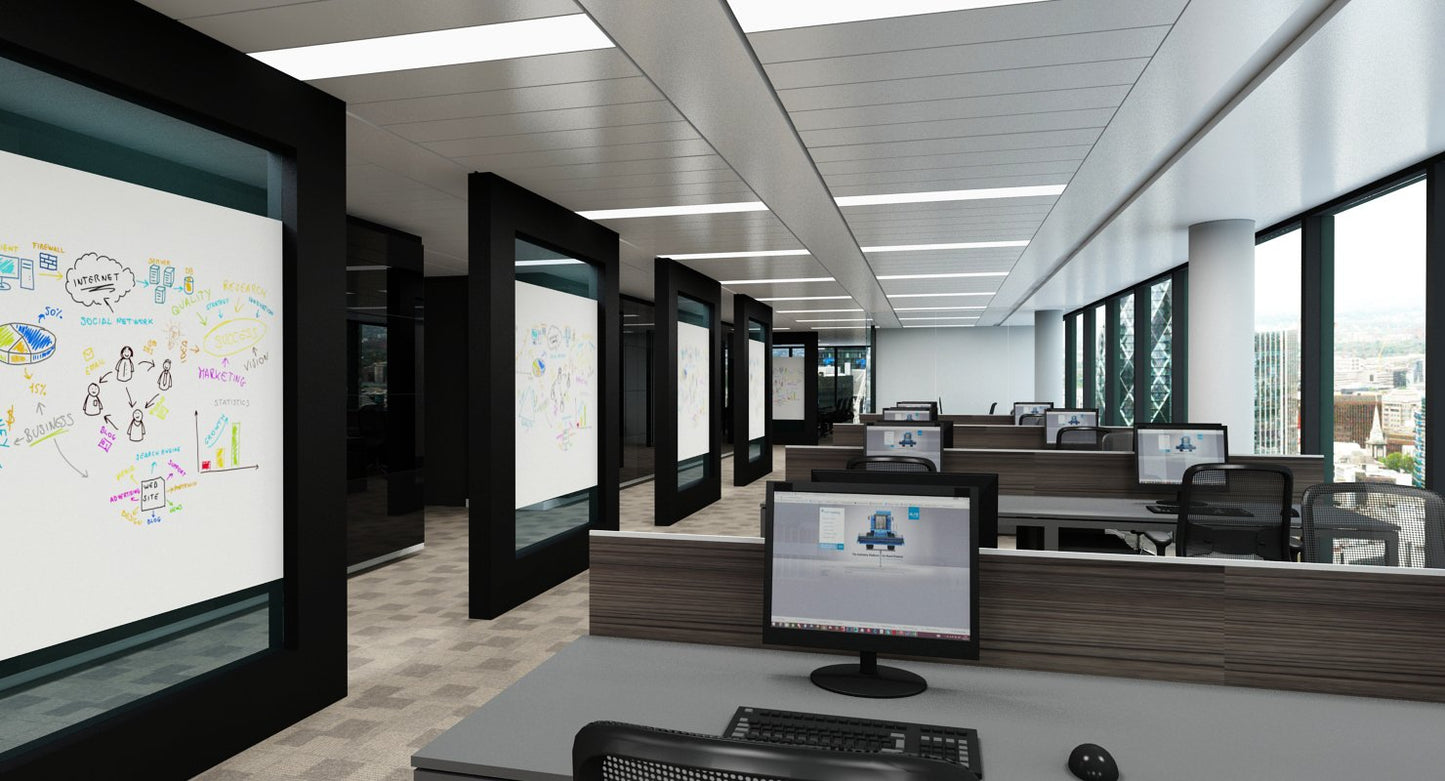 Full Office Interior 13 3D Model