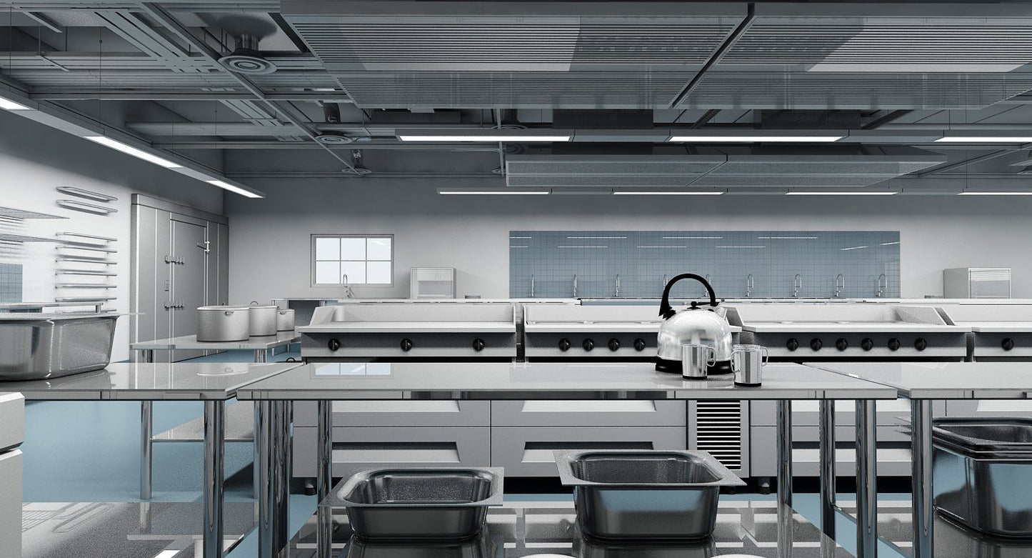 Commercial Kitchen 3D Model