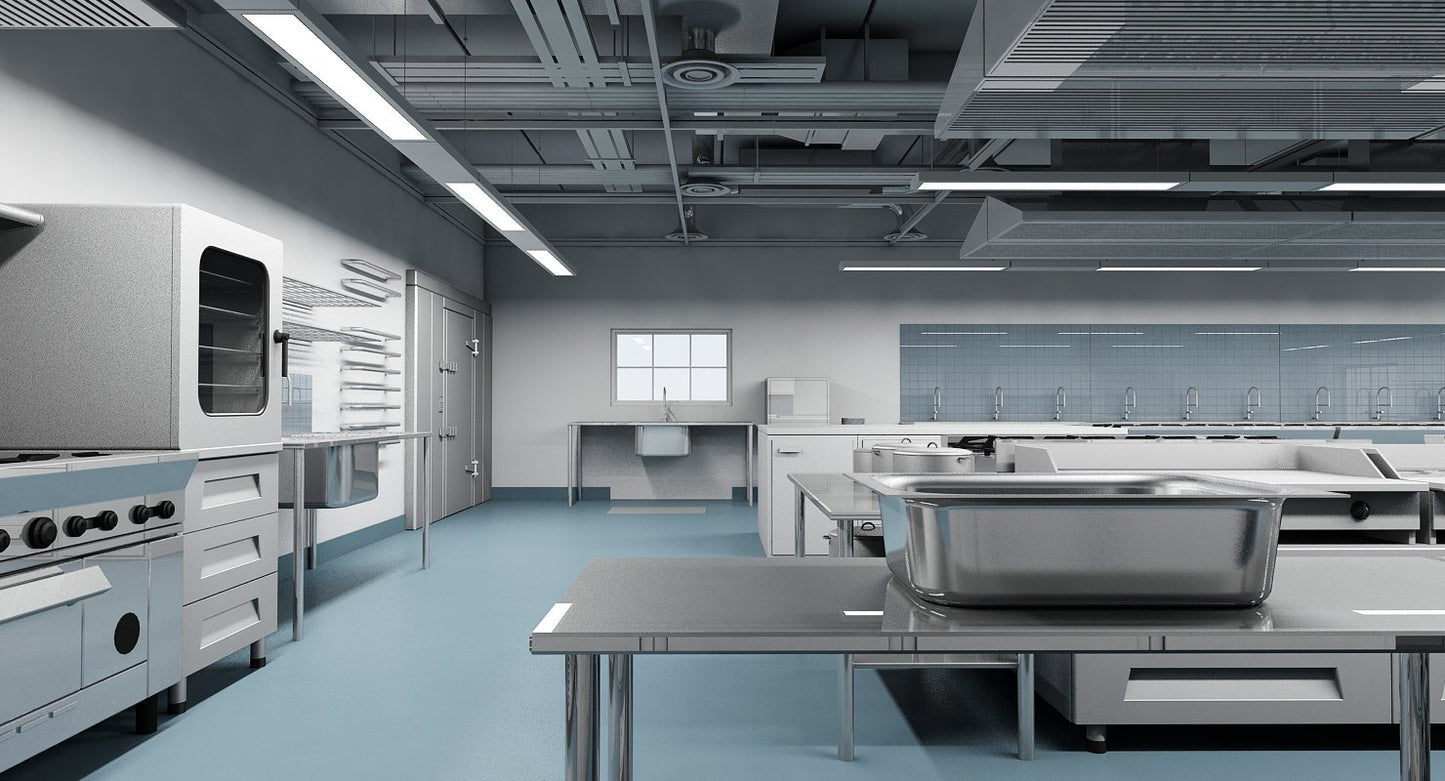 Commercial Kitchen 3D Model