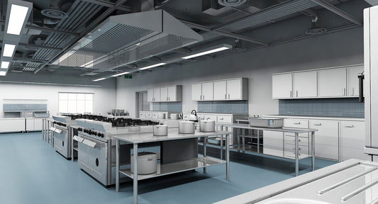 Commercial Kitchen 3D Model