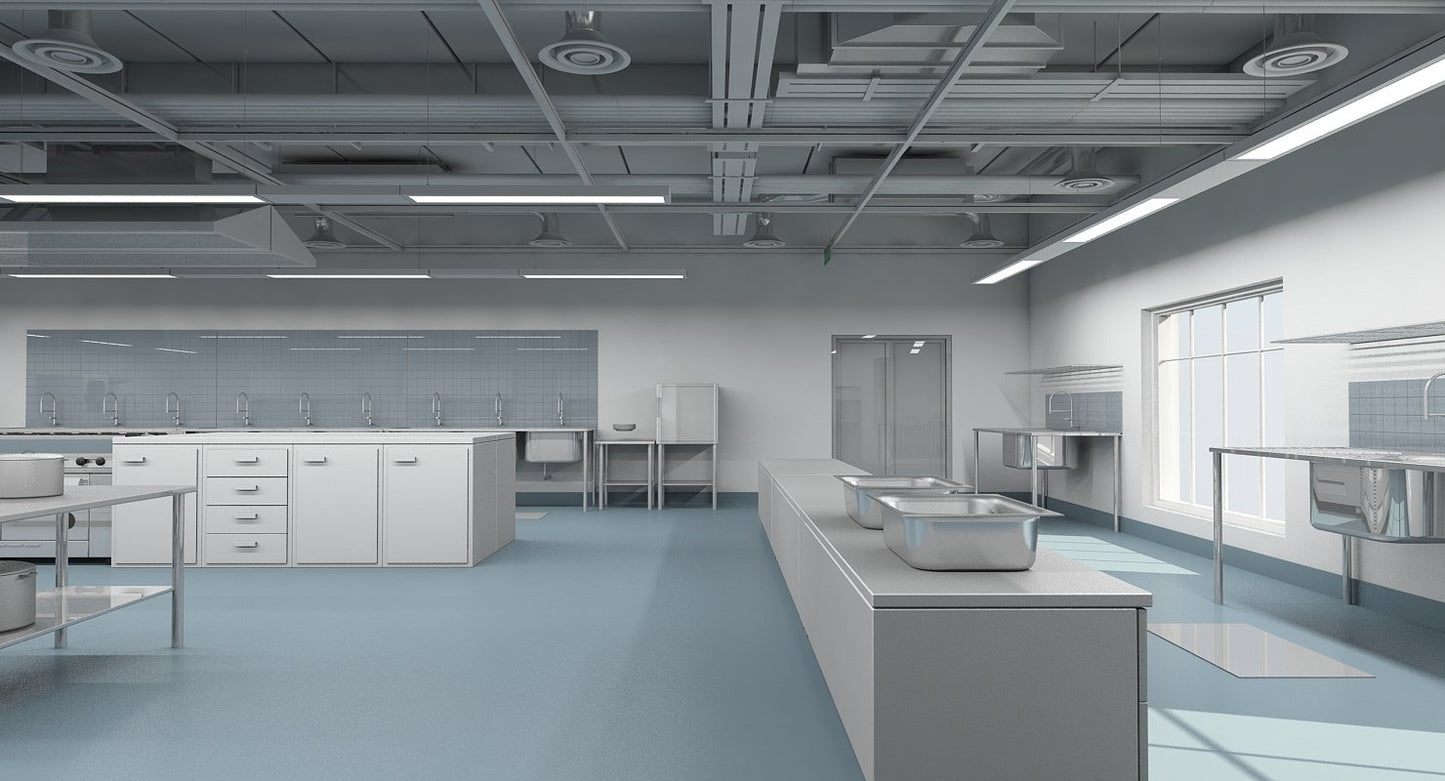 Commercial Kitchen 3D Model