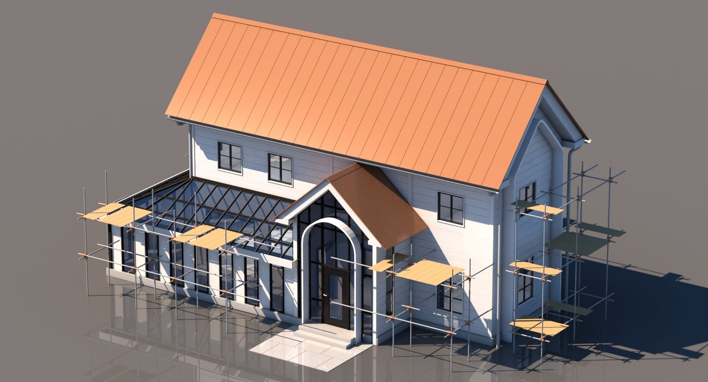 House Under Construction
