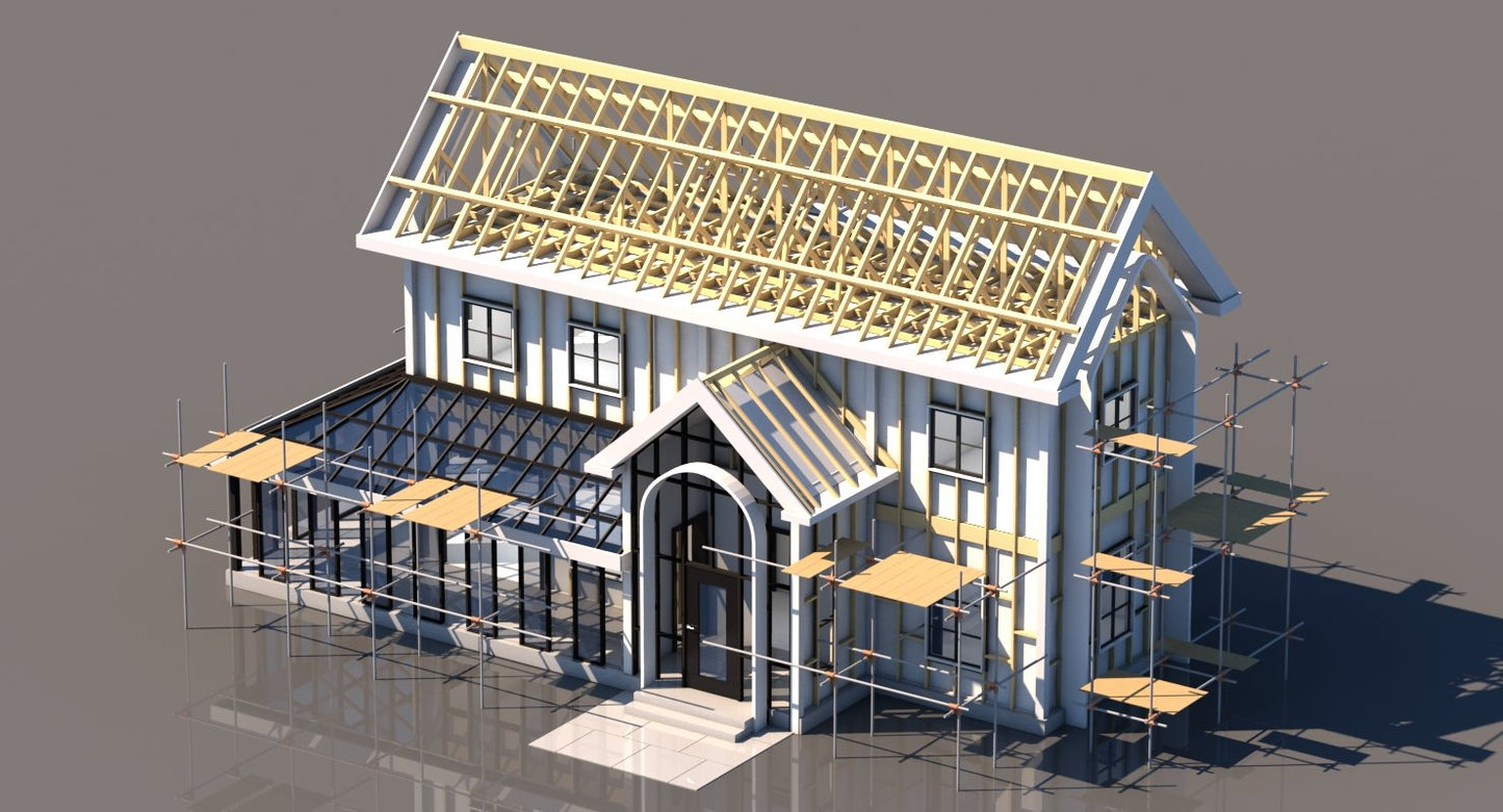 House Under Construction