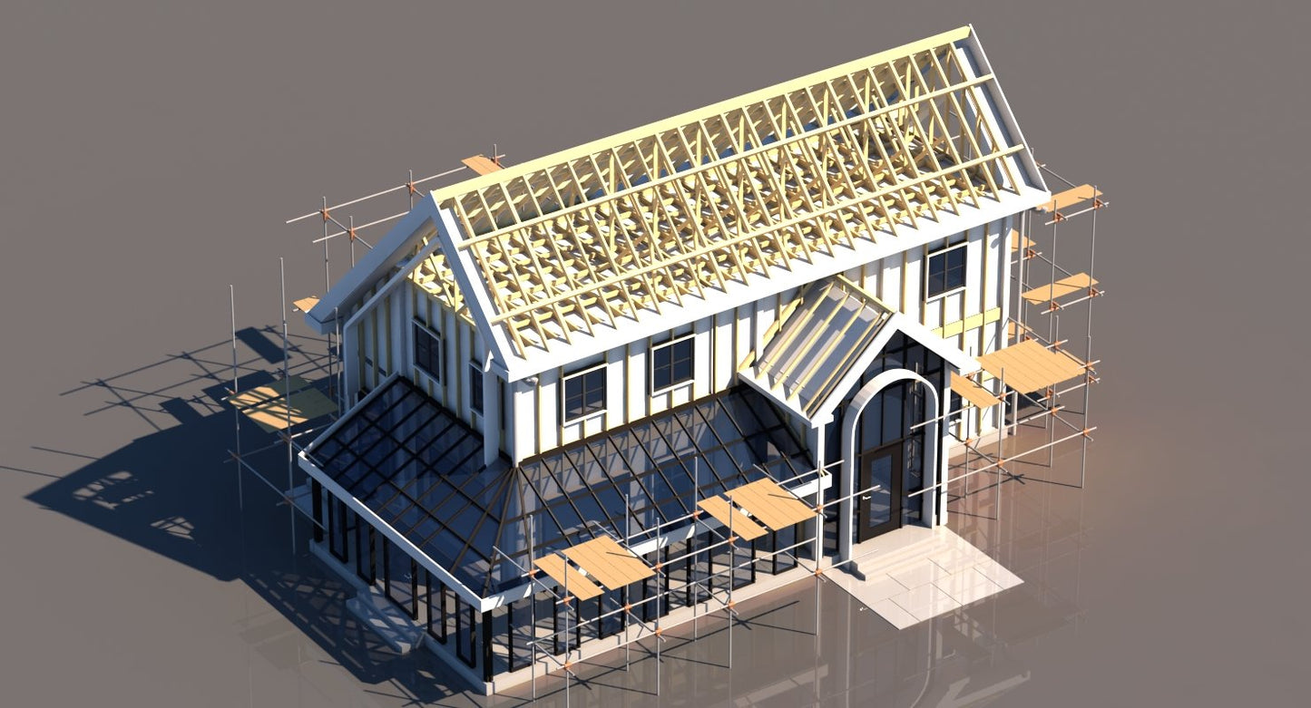 House Under Construction