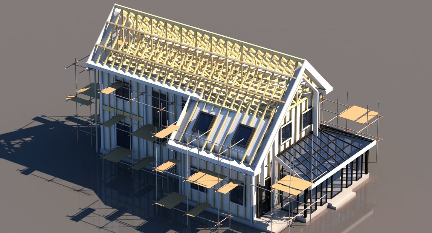 House Under Construction