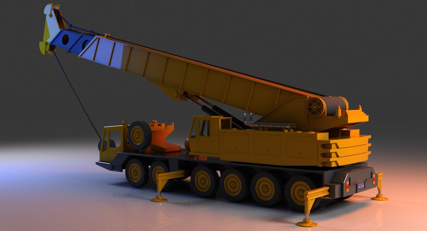 Crane 3D Model