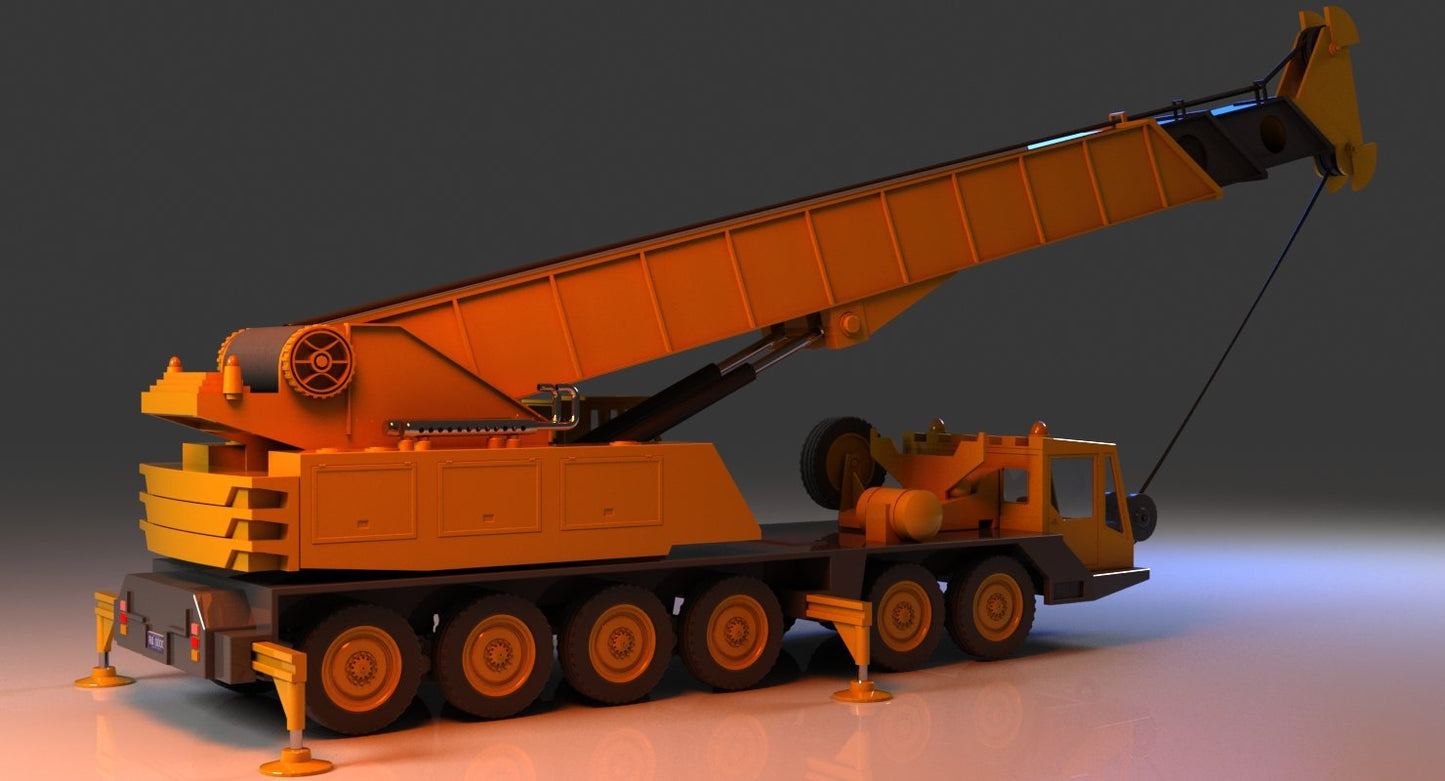 Crane 3D Model