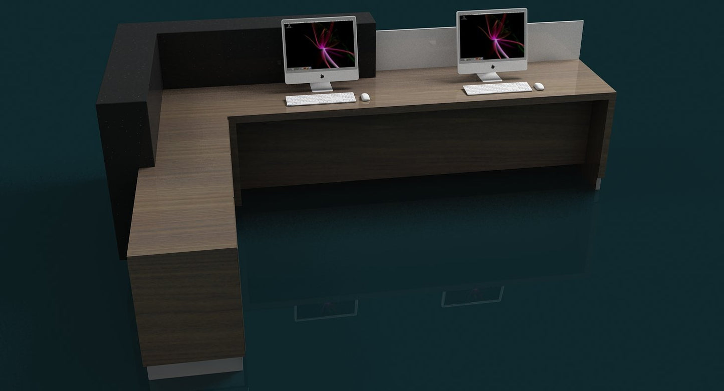 3D Reception Desk 1