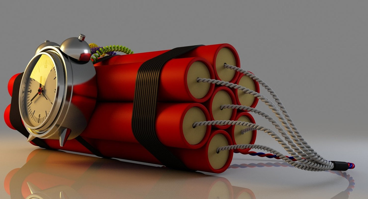 Dynamite 3D Model