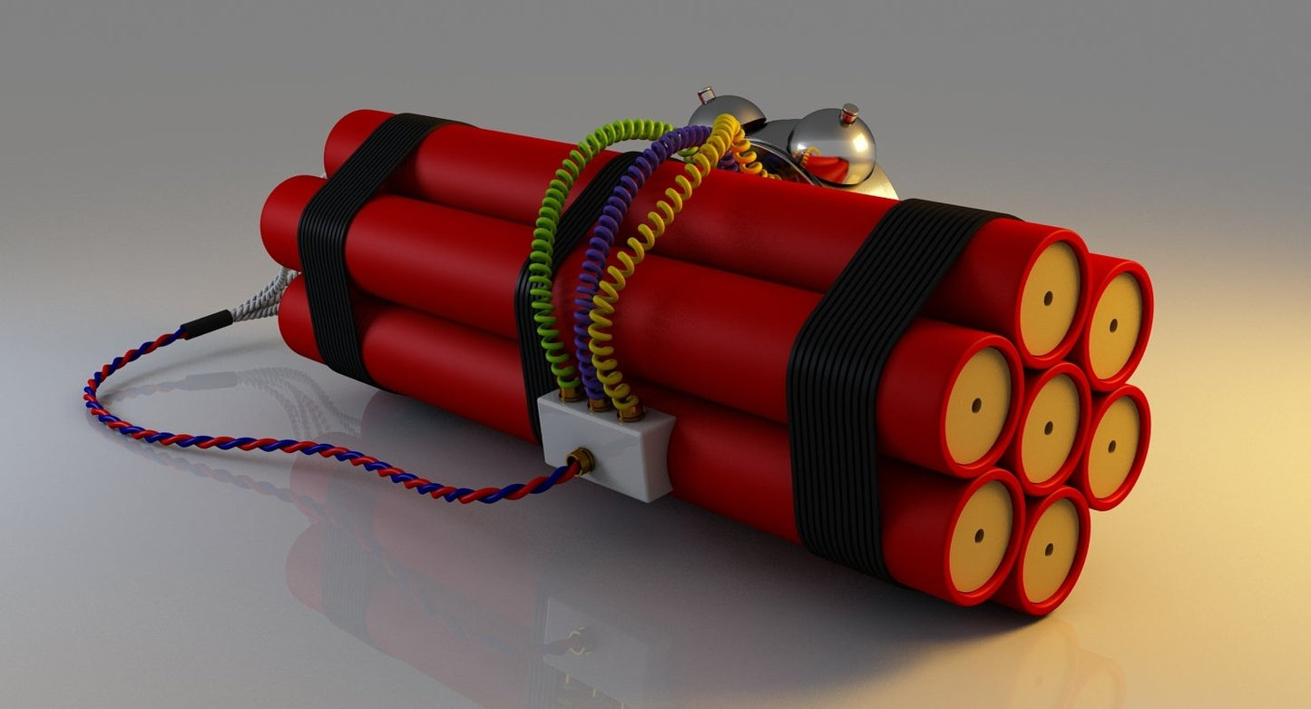 Dynamite 3D Model