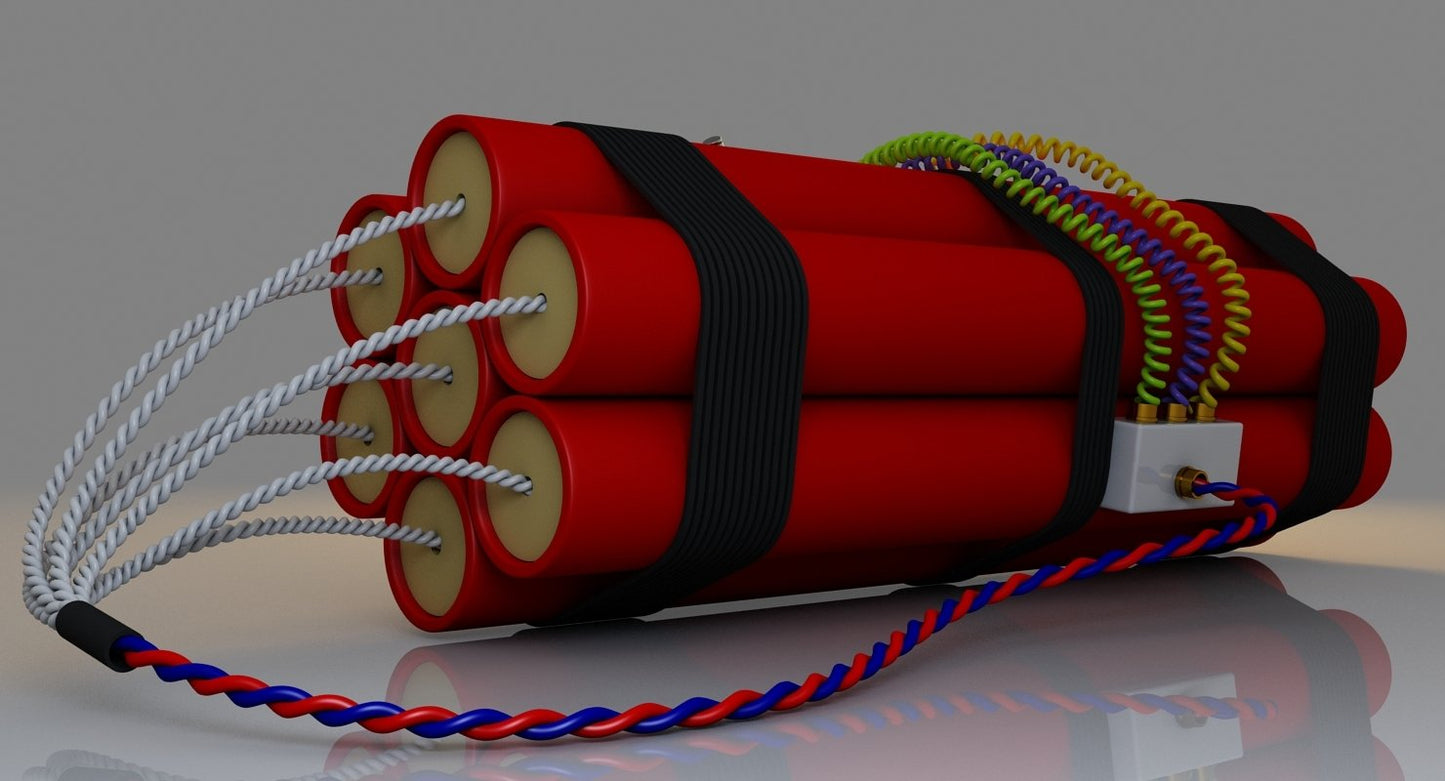Dynamite 3D Model