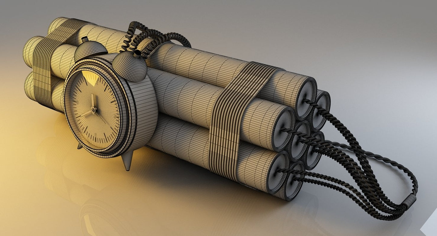 Dynamite 3D Model