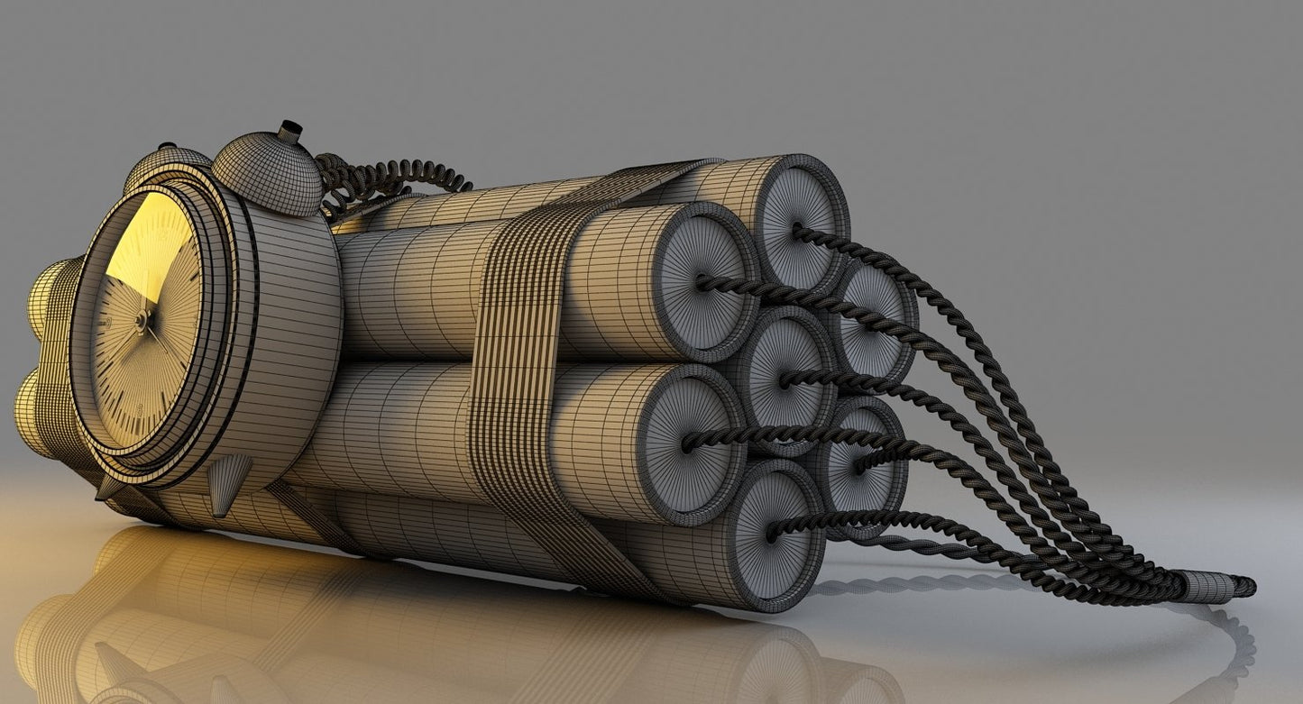 Dynamite 3D Model