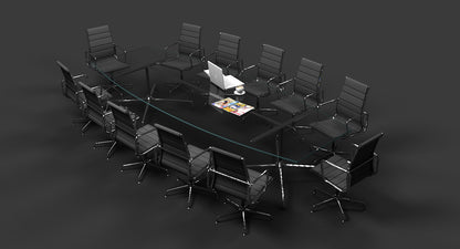 Eames Conference Table and chair Set