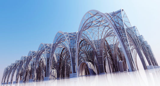 Futuristic Interior Scene 2