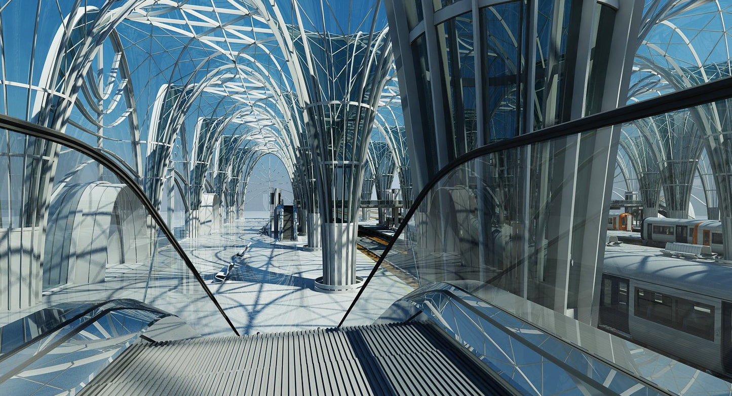 Train Station Building Interior