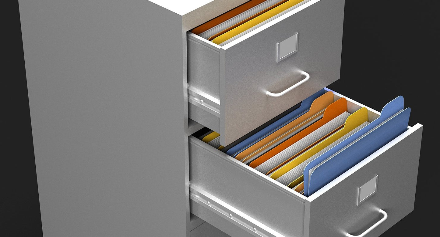 3D Filing Cabinet