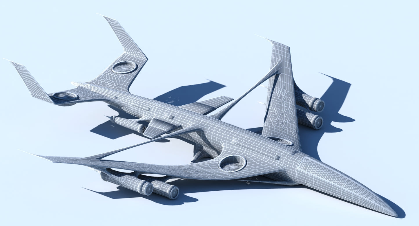 Future Airliner 3D