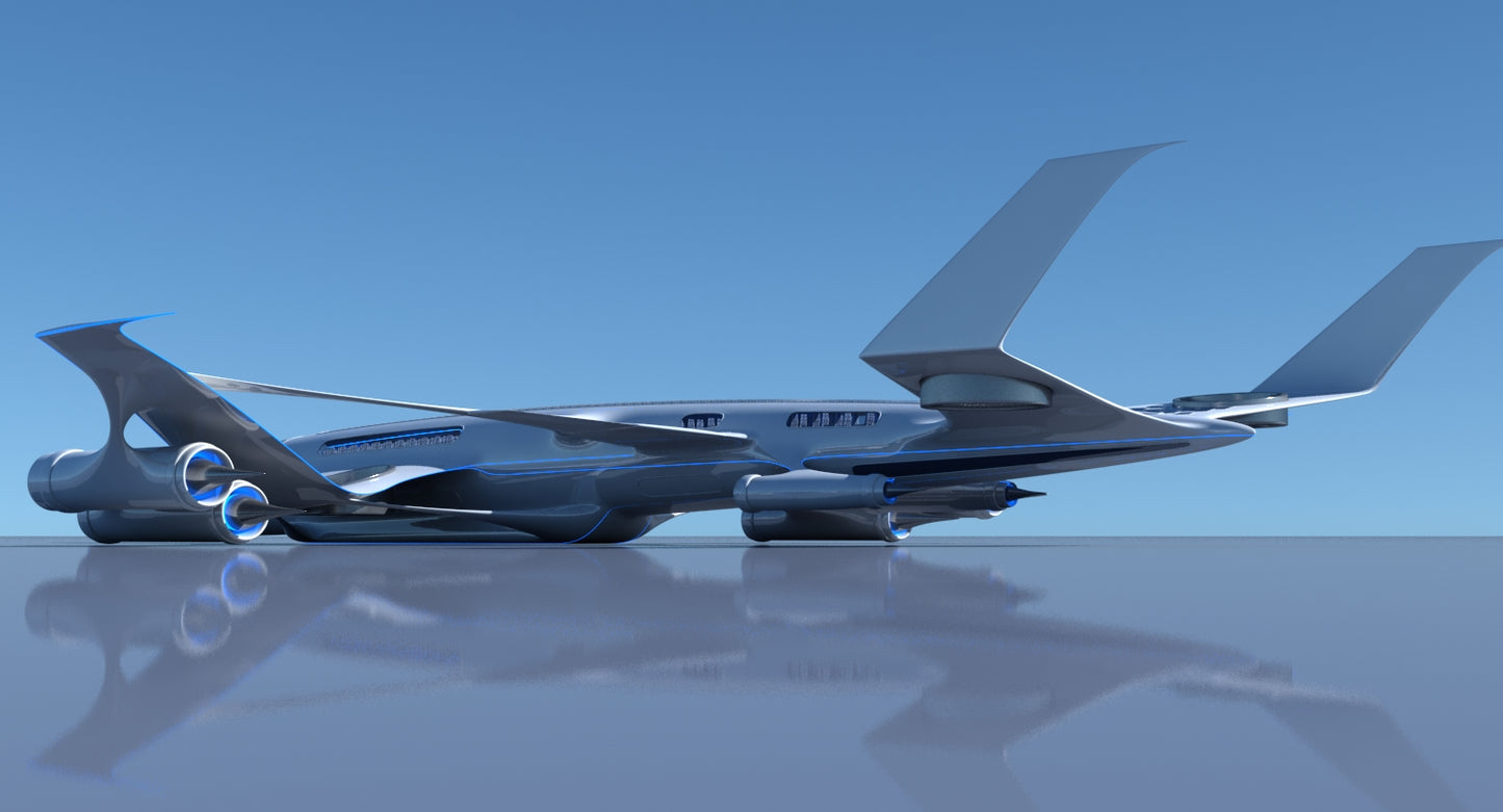 Future Airliner 3D