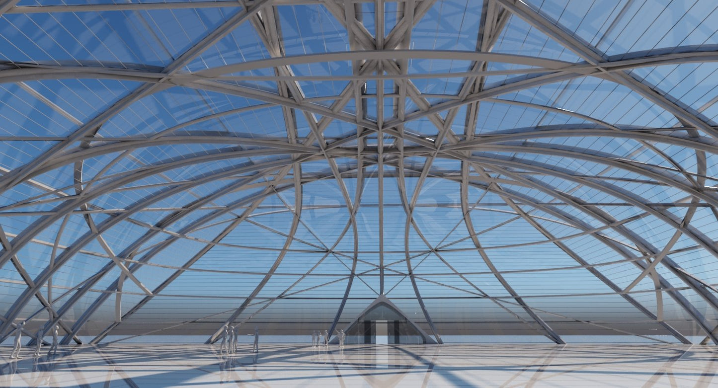 Futuristic Architectural Structure