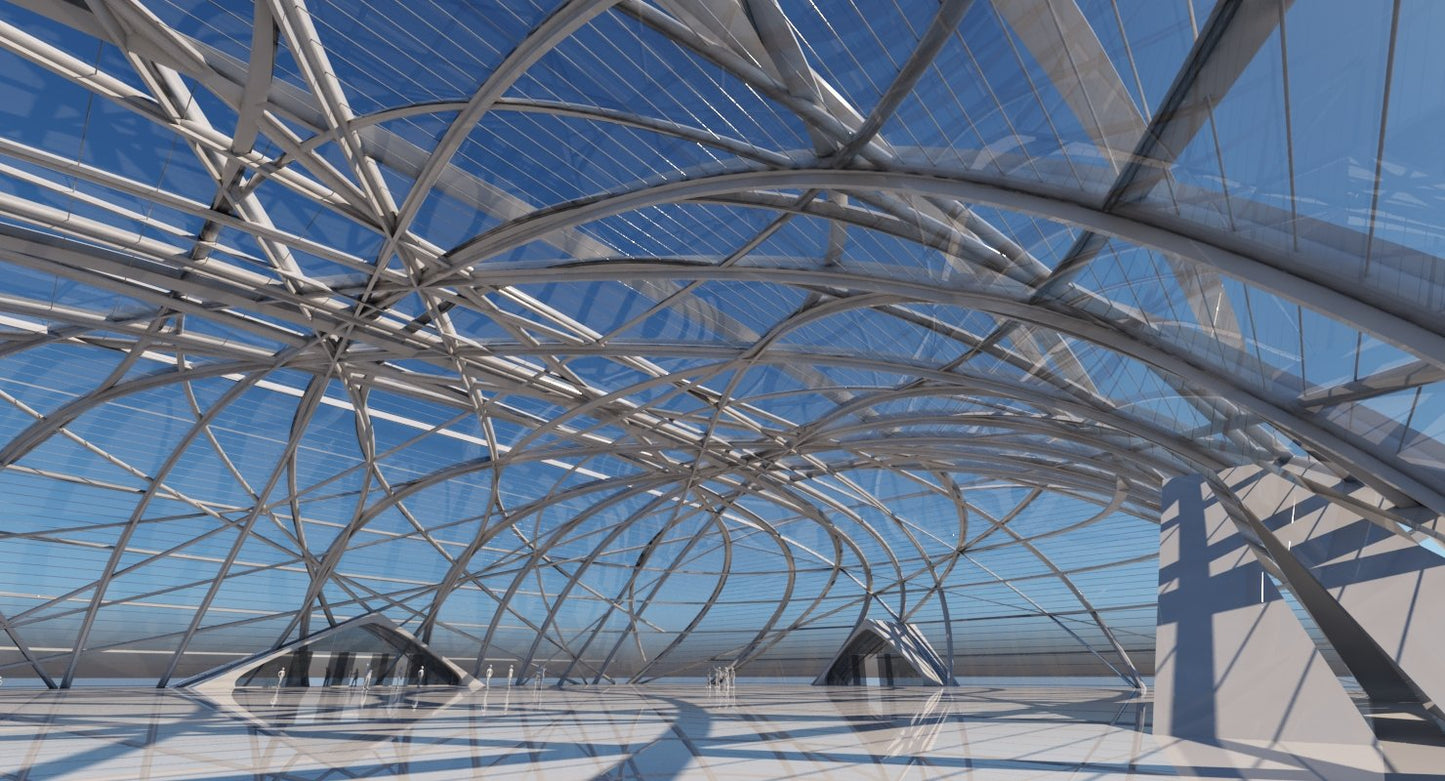 Futuristic Architectural Structure