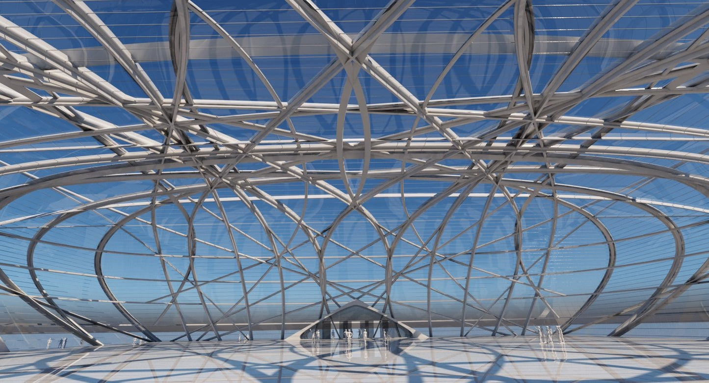 Futuristic Architectural Structure