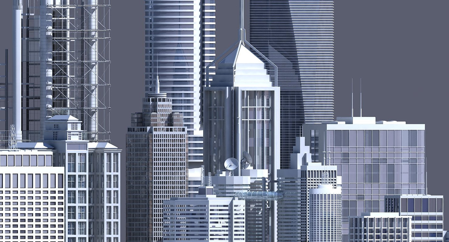 3D Generic Skyscrapers