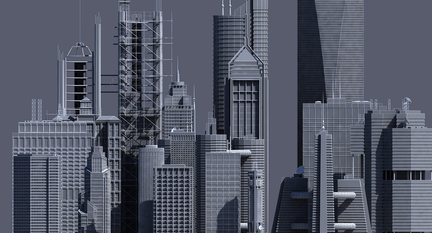 3D Generic Skyscrapers